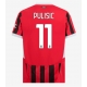 AC Milan Christian Pulisic #11 Replike Domaci Dres 2024-25 Kratak Rukav